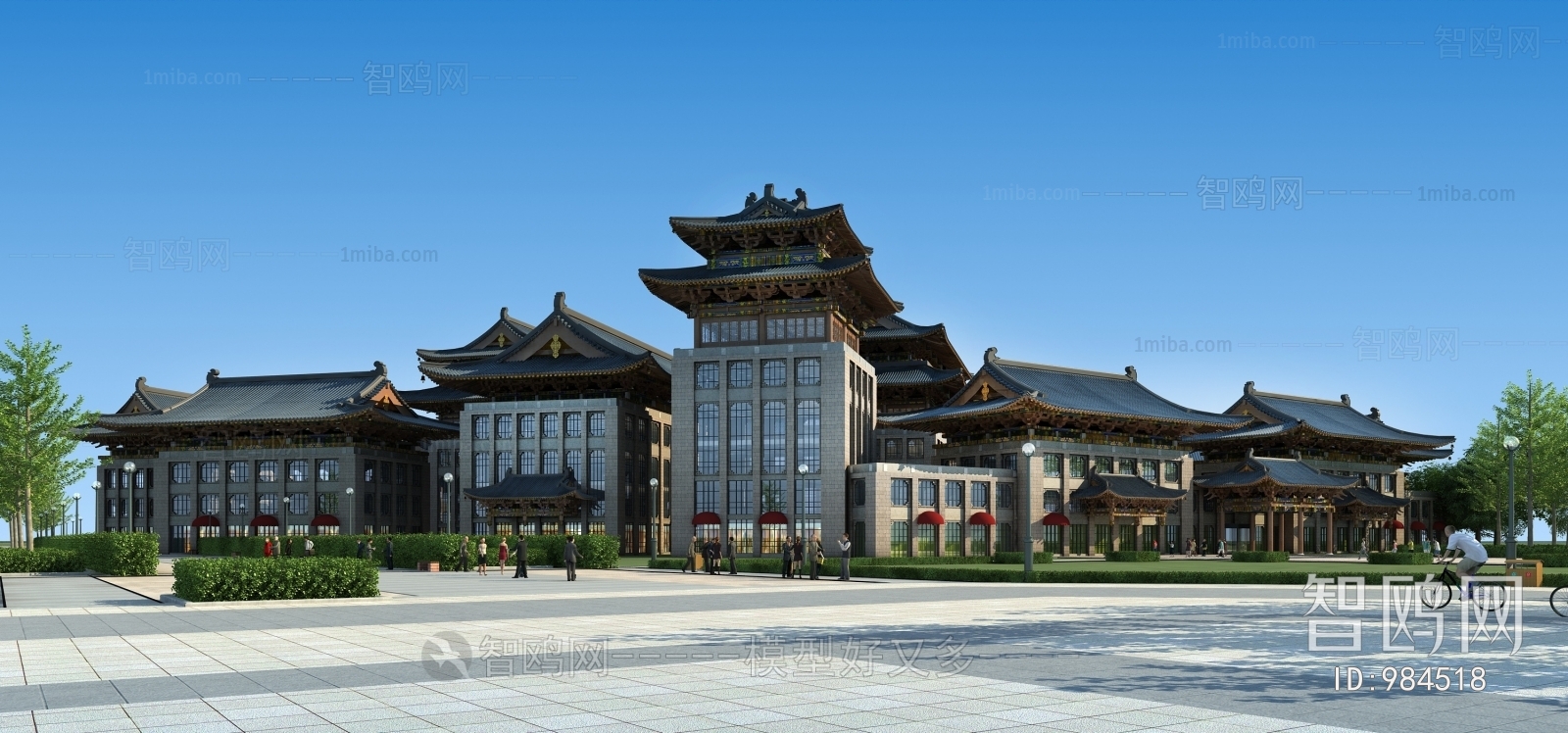 Chinese Style Building Appearance