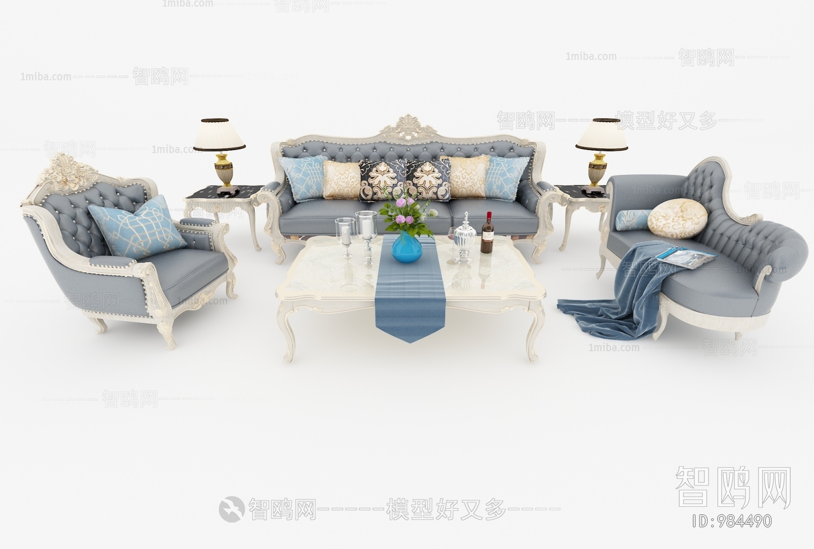 European Style Sofa Combination