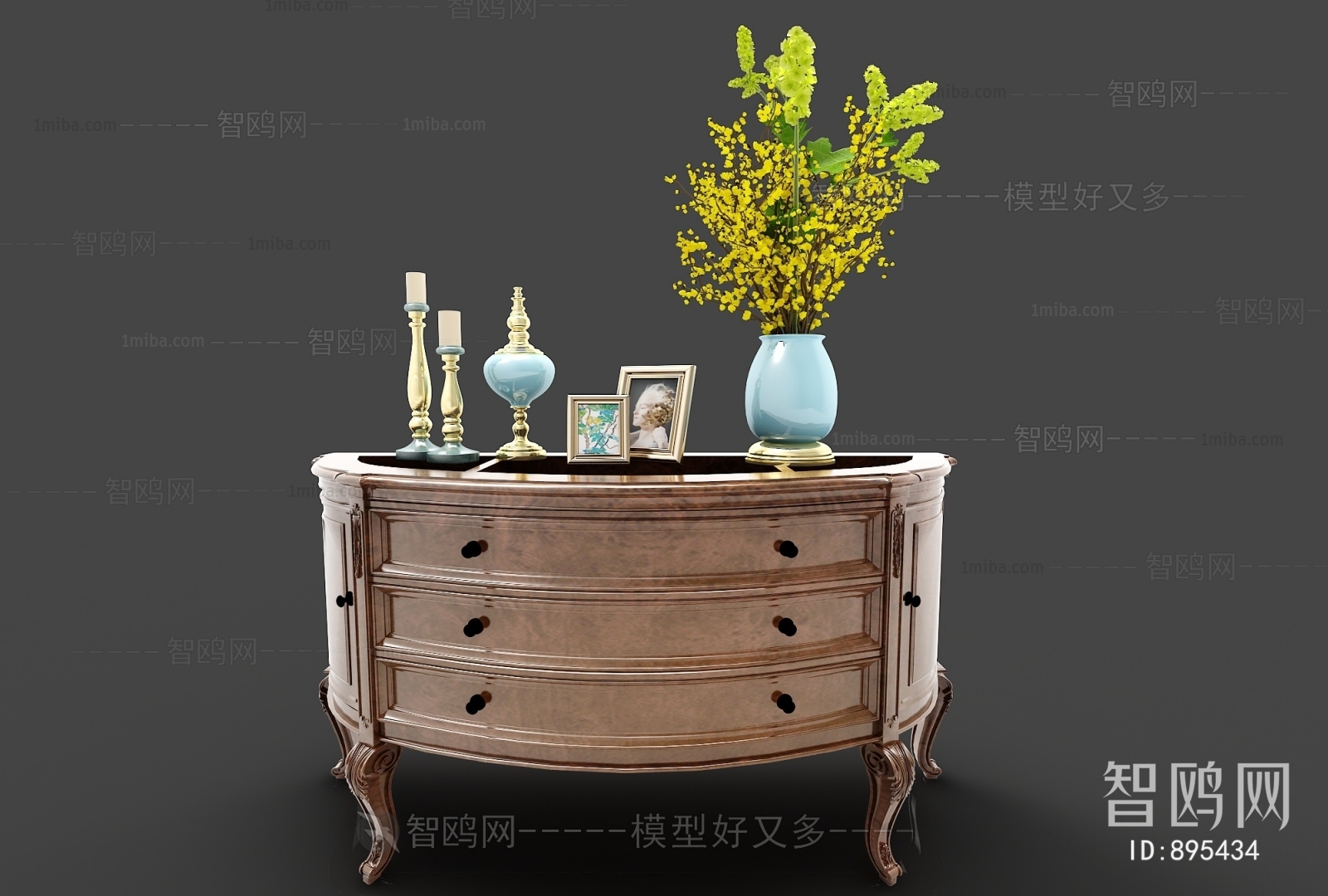 European Style Decorative Cabinet