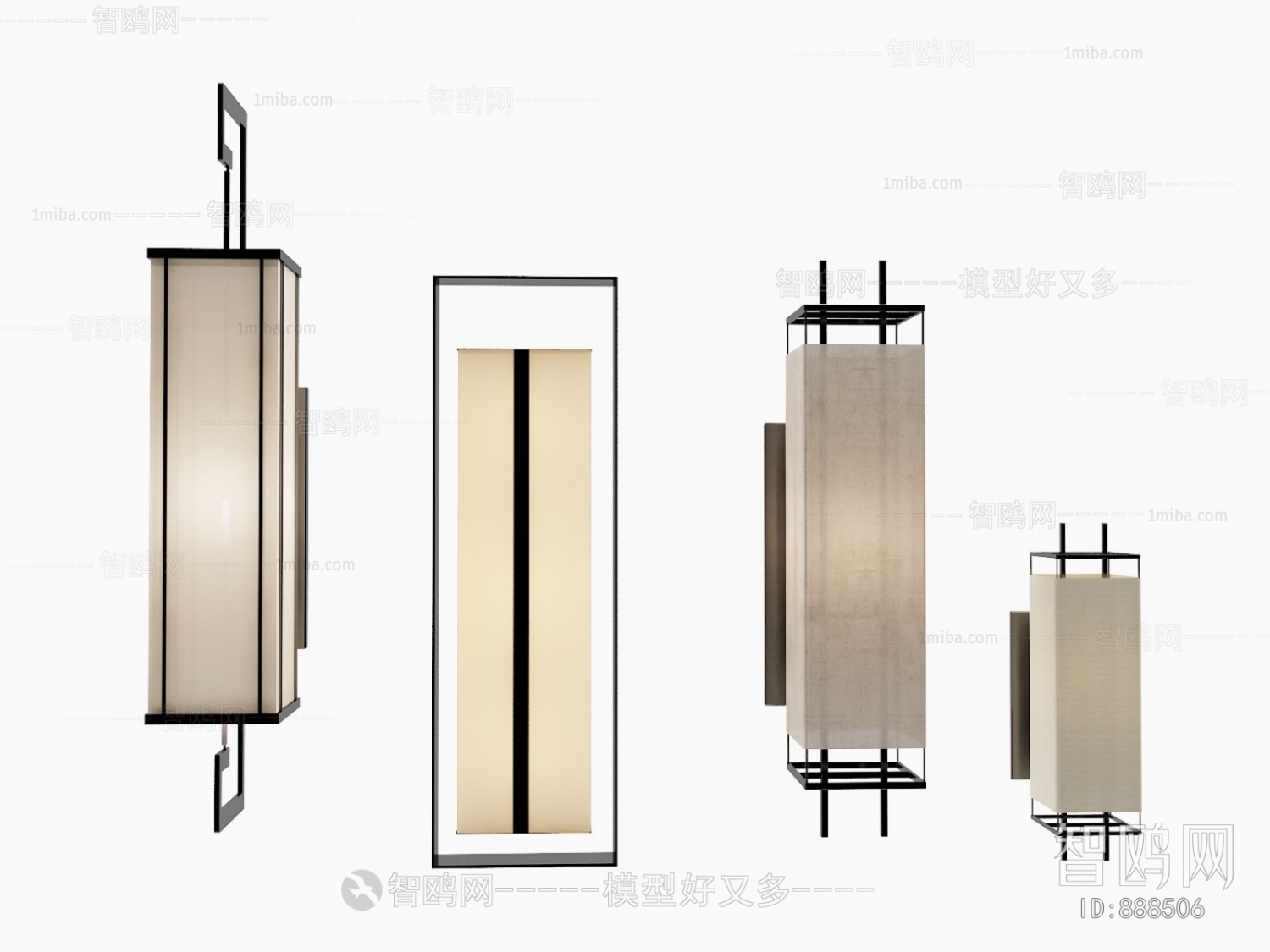 New Chinese Style Wall Lamp