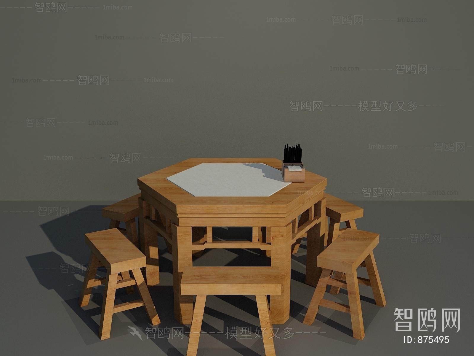 Chinese Style Dining Table And Chairs