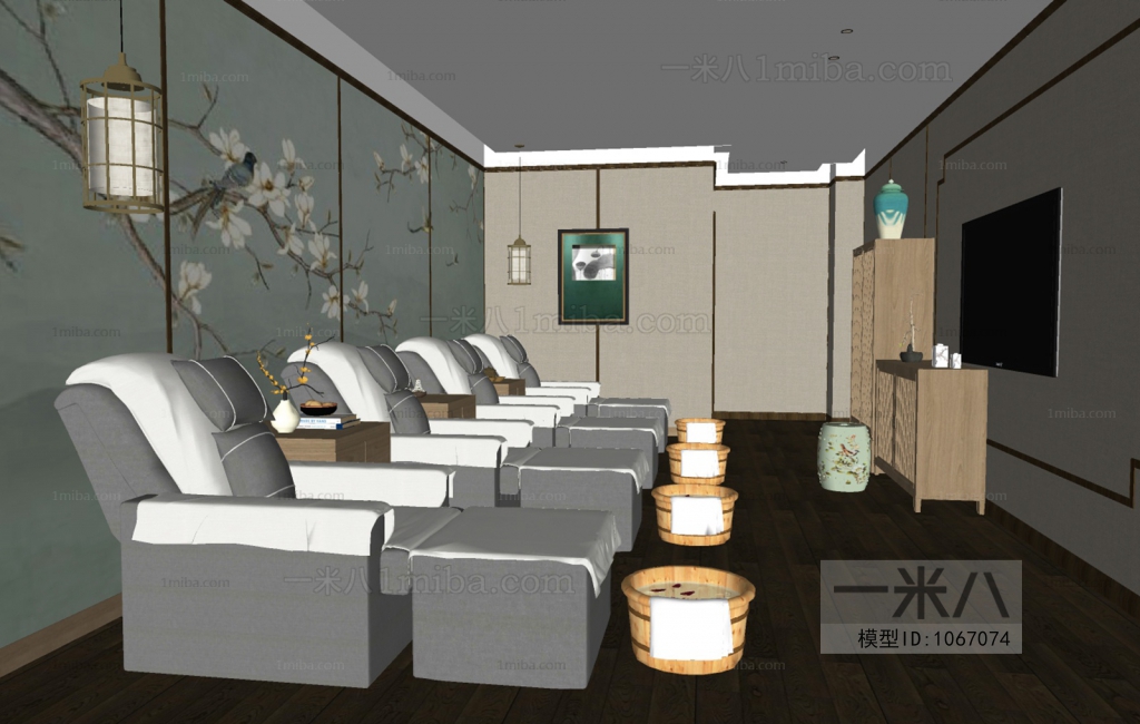 New Chinese Style SPA Foot Bath