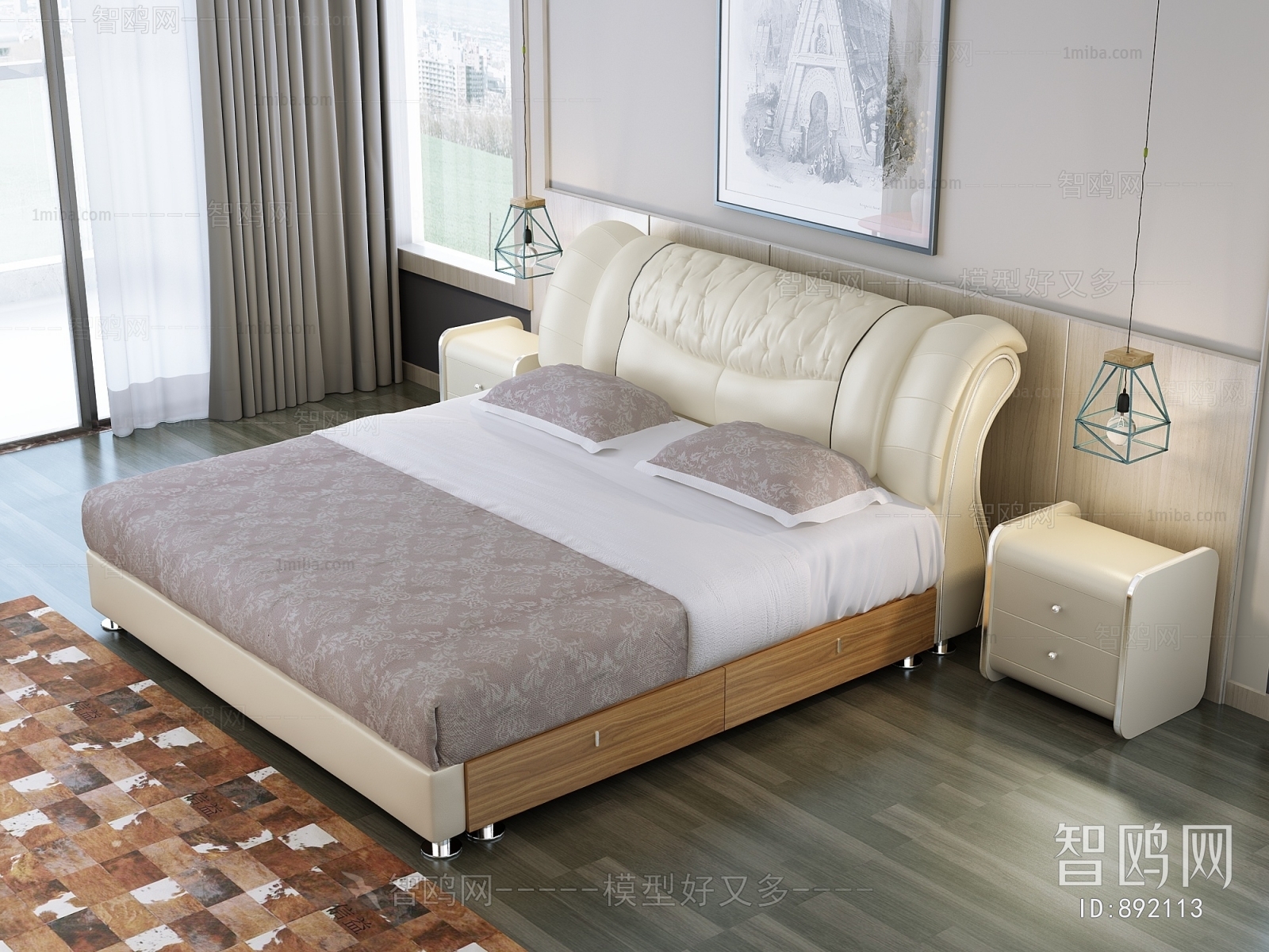 Modern Double Bed