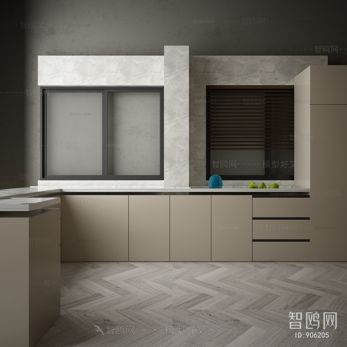 Modern Kitchen Cabinet