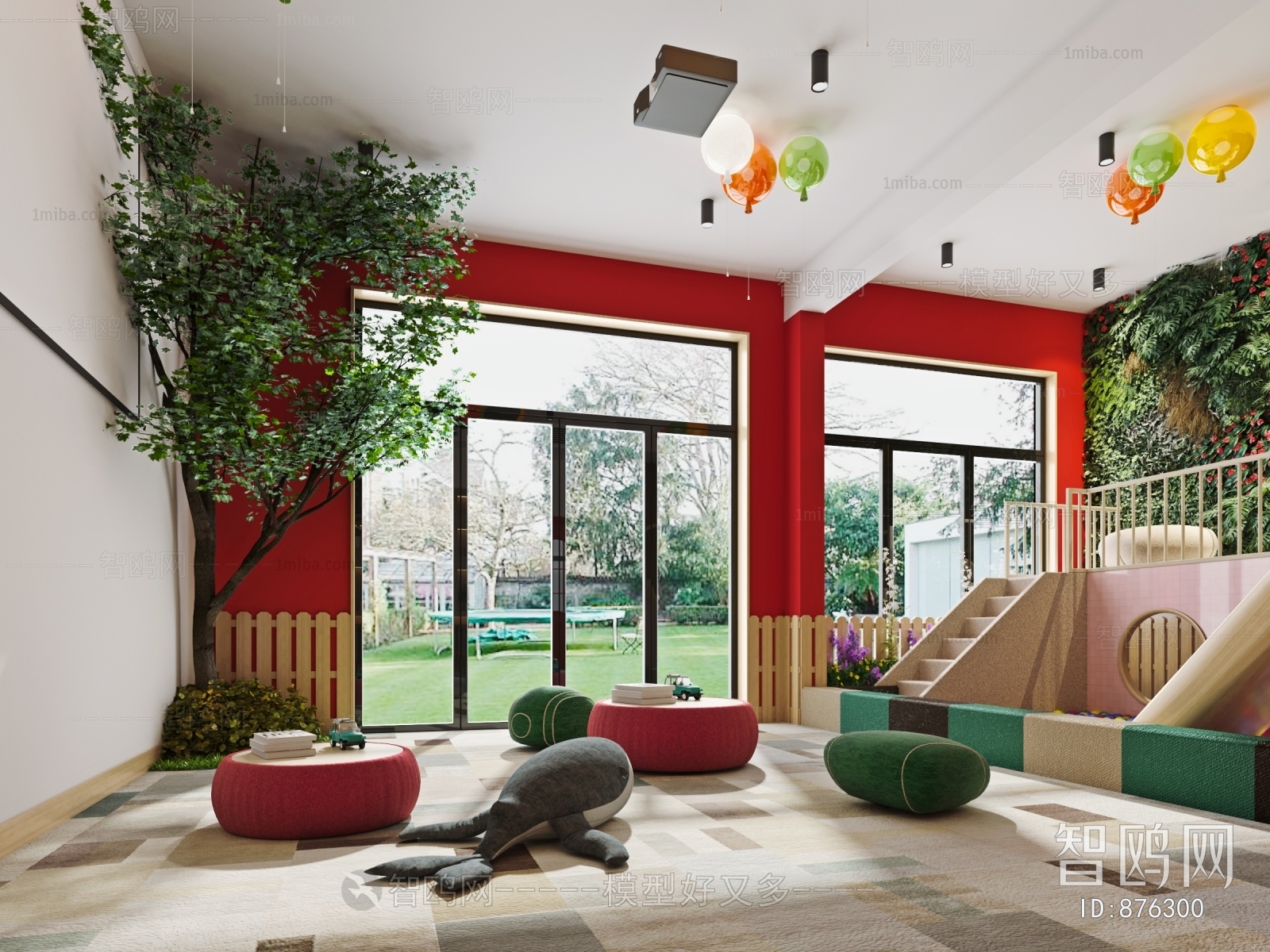 Modern Children's Playroom