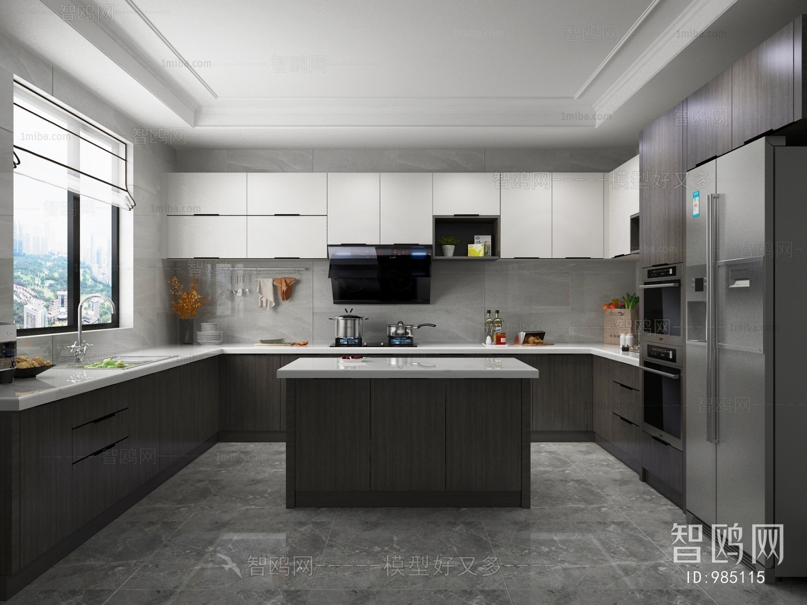 Modern The Kitchen