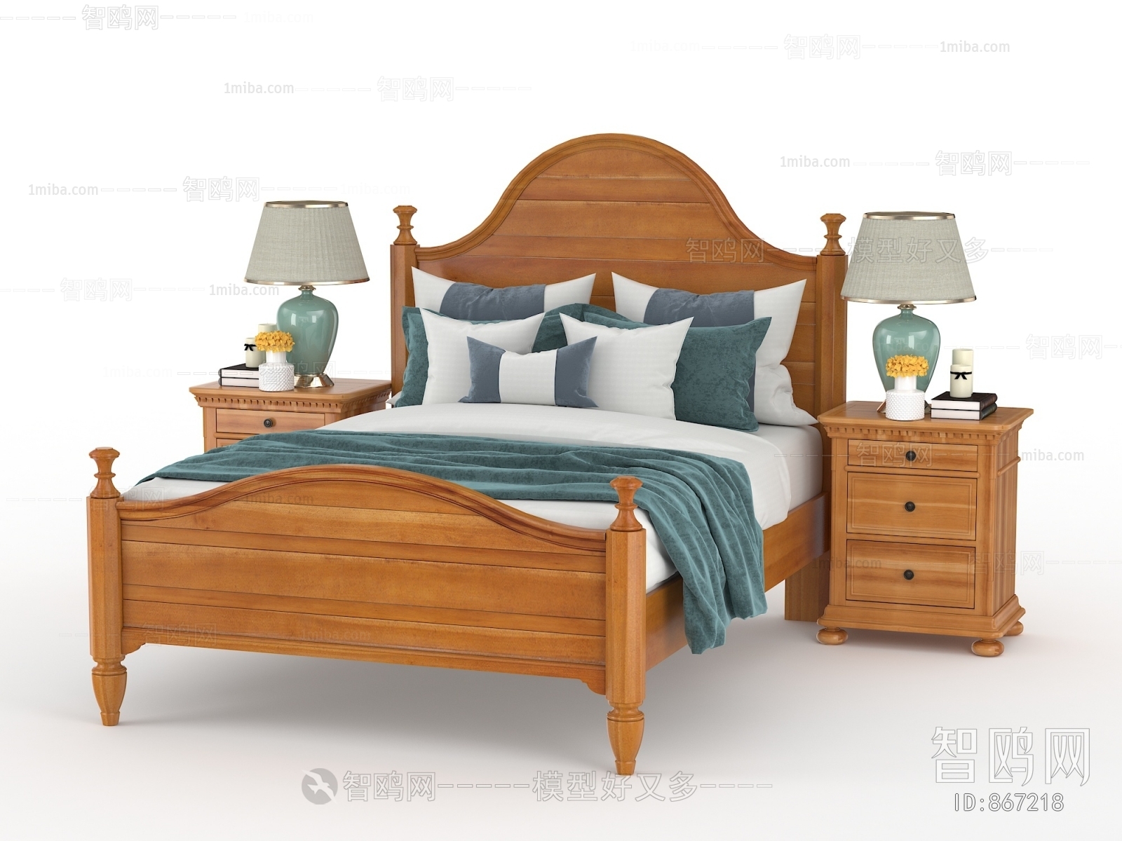 American Style Double Bed