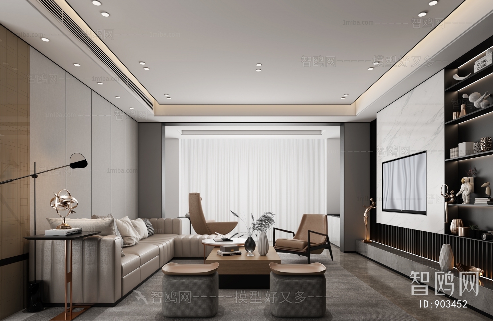 Modern A Living Room