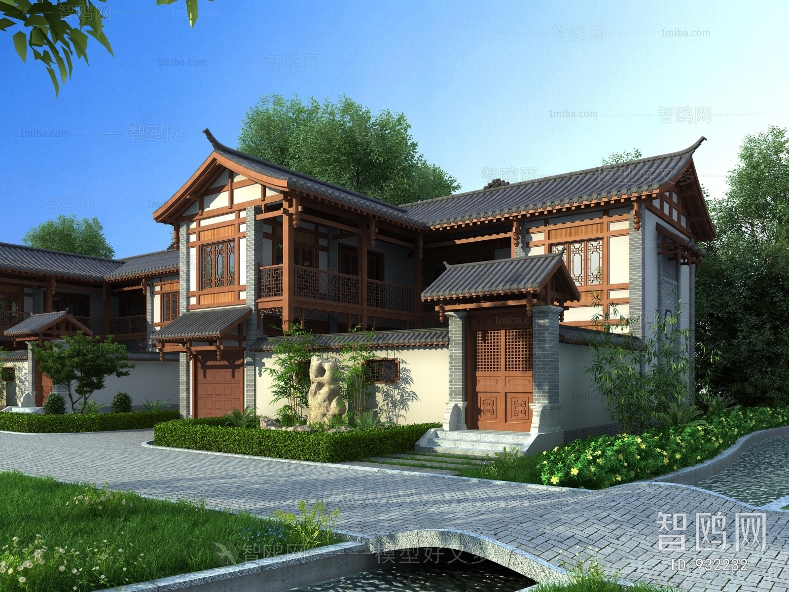 Chinese Style Ancient Architectural Buildings