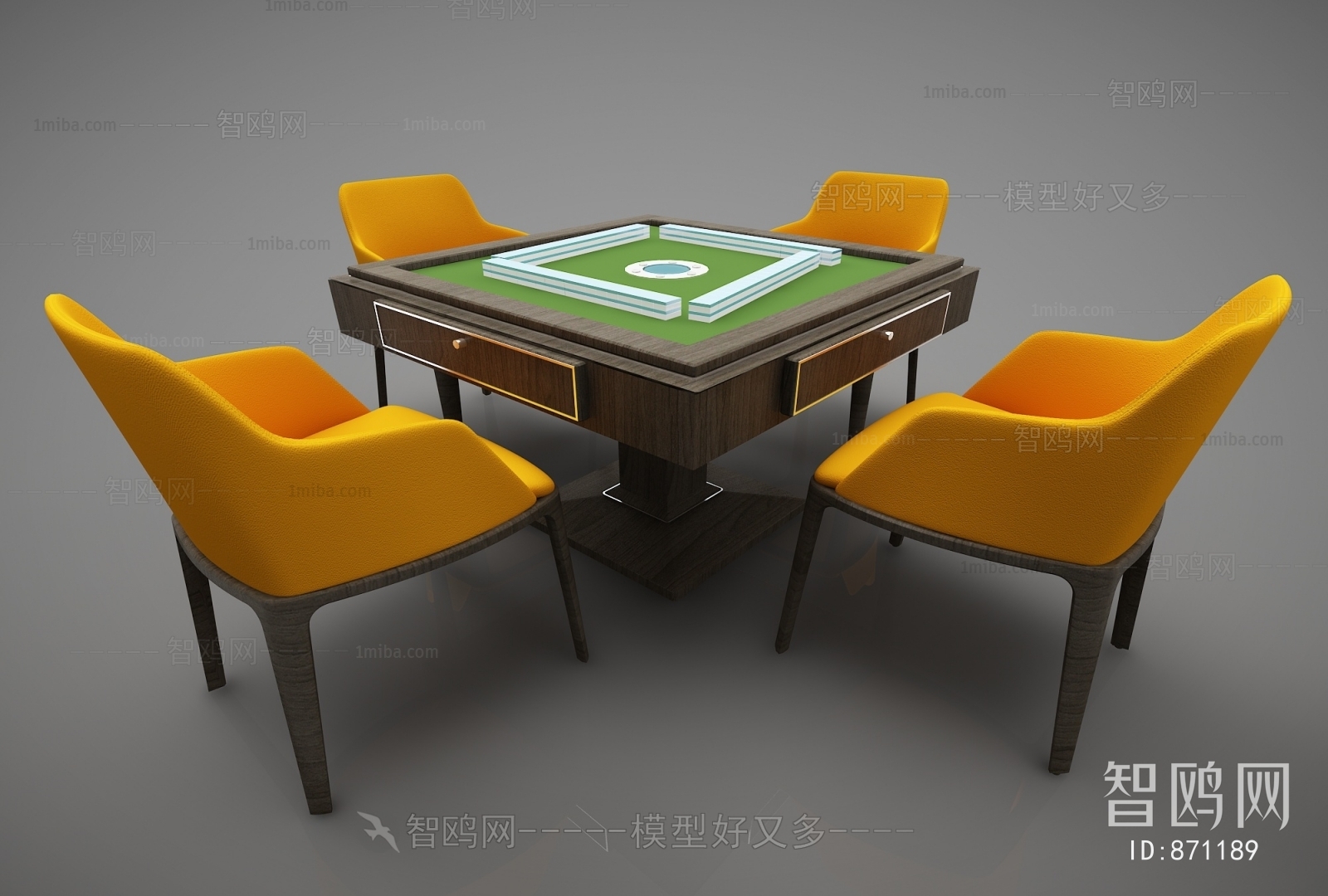 Modern Mahjong Tables And Chairs