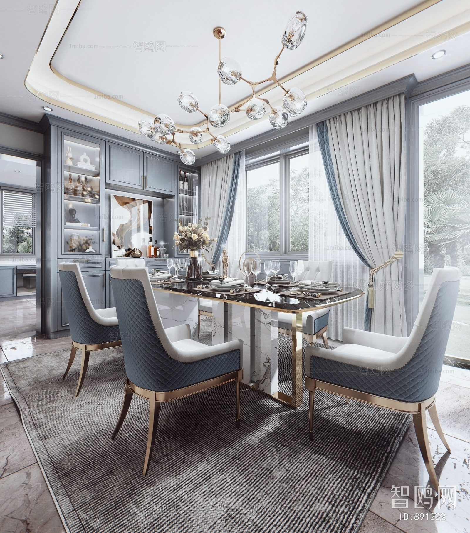 American Style Dining Room