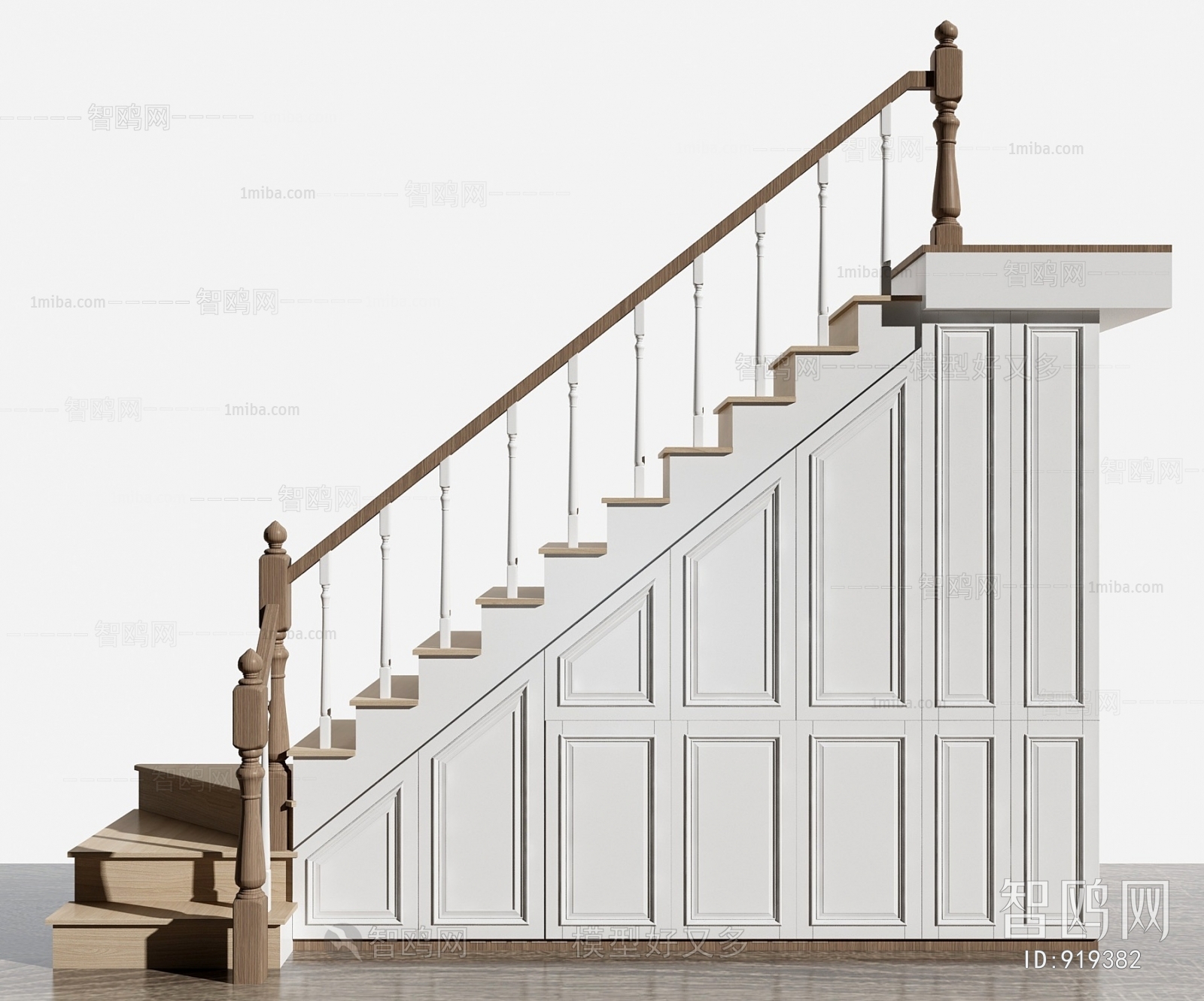 Simple European Style Stair Balustrade/elevator