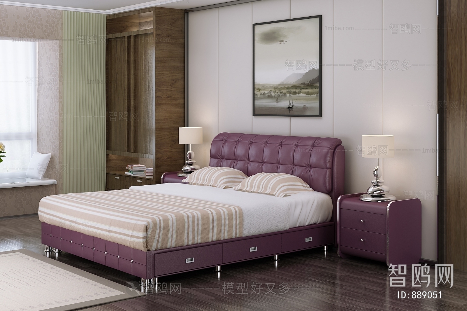 Modern Double Bed