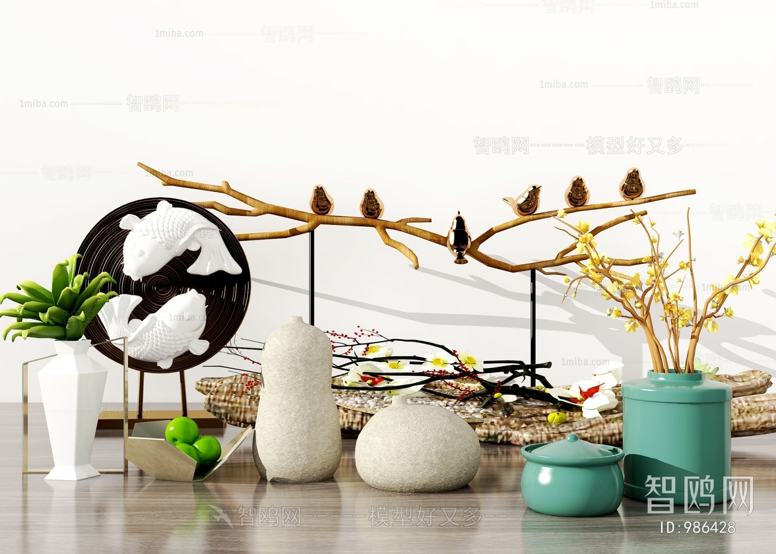 New Chinese Style Decorative Set