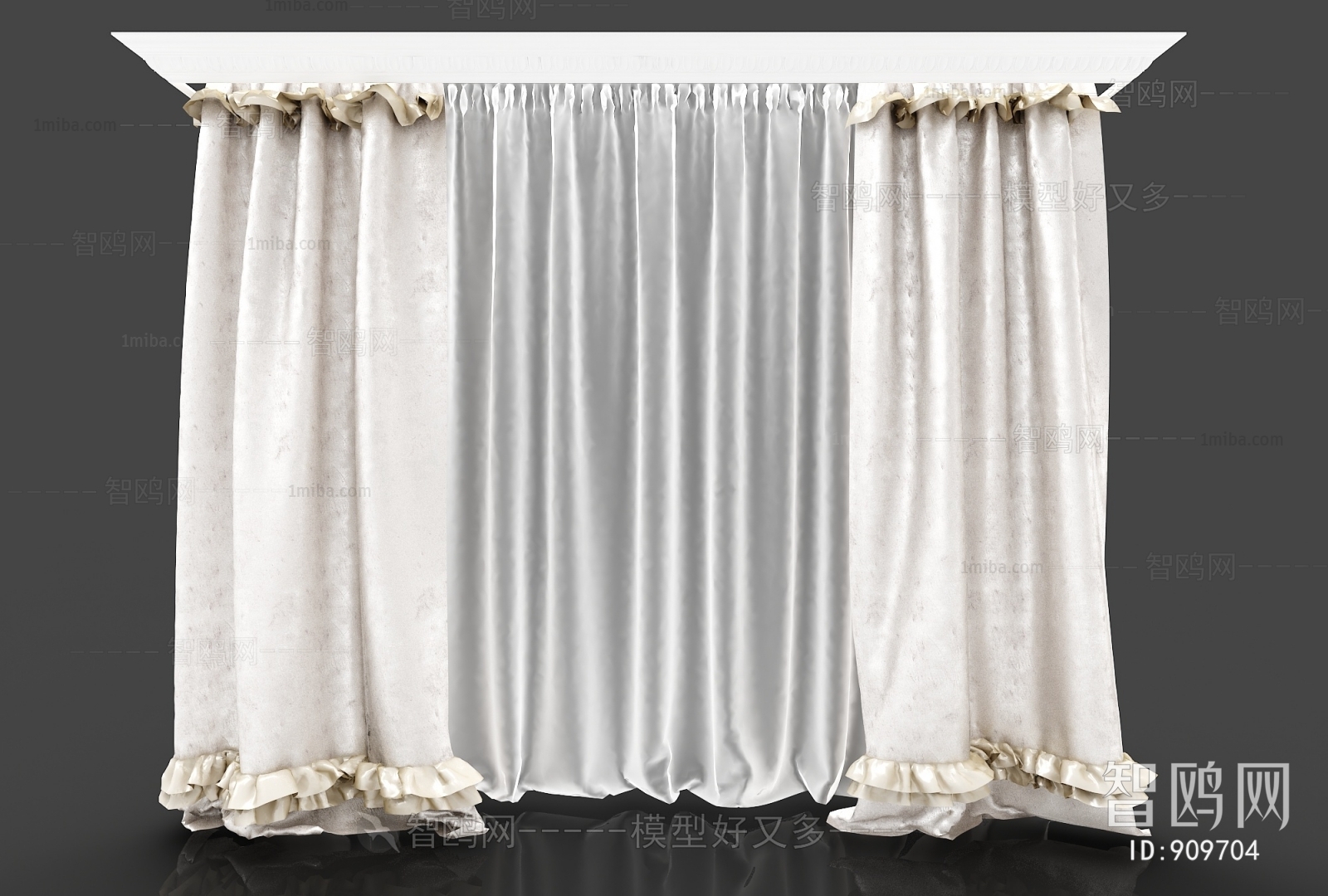 Simple European Style The Curtain