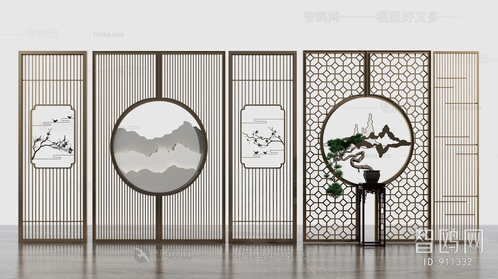 New Chinese Style Partition