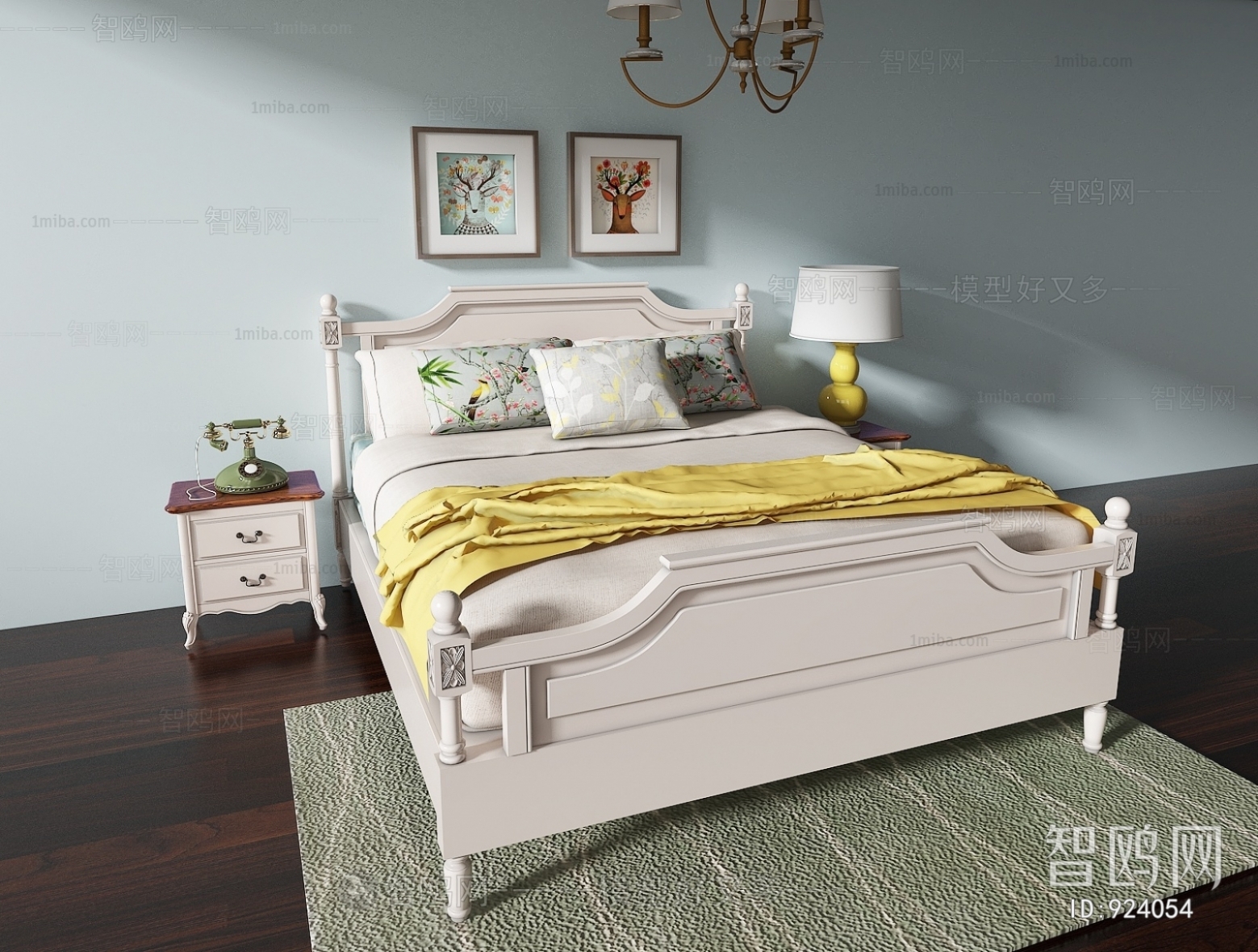 American Style Double Bed