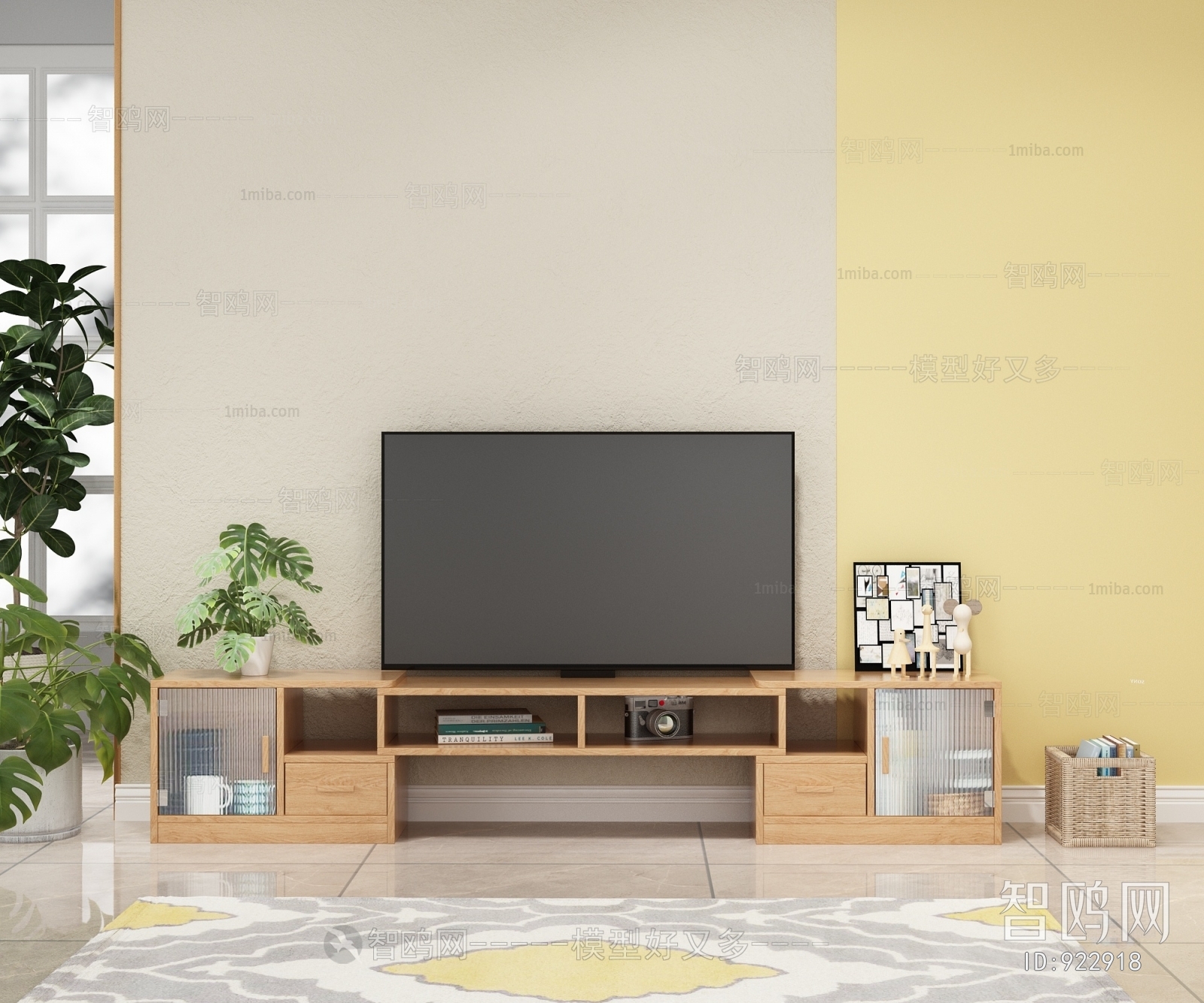 Nordic Style TV Cabinet