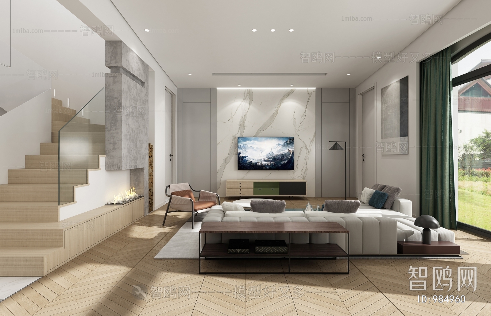 Modern A Living Room