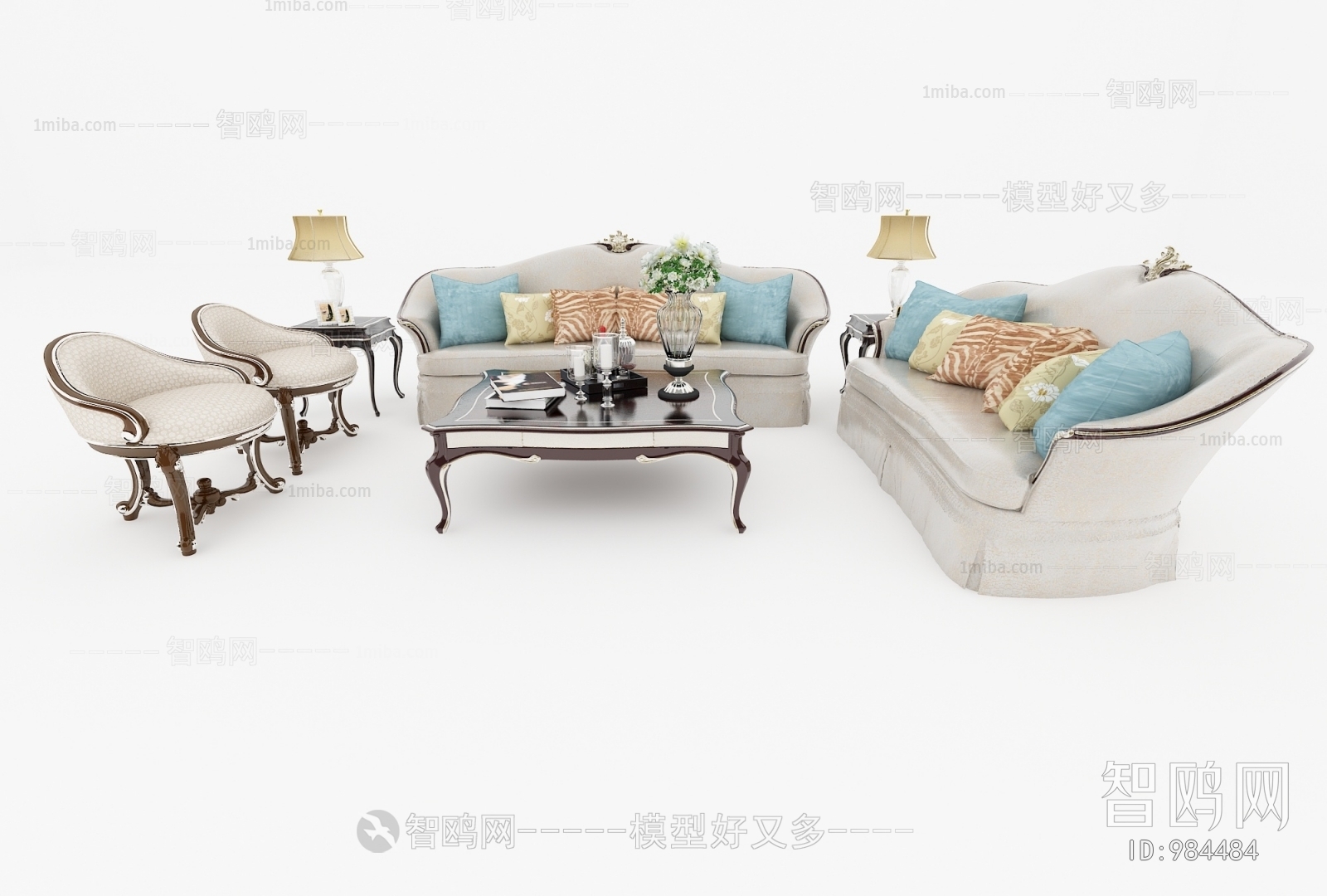 European Style Sofa Combination