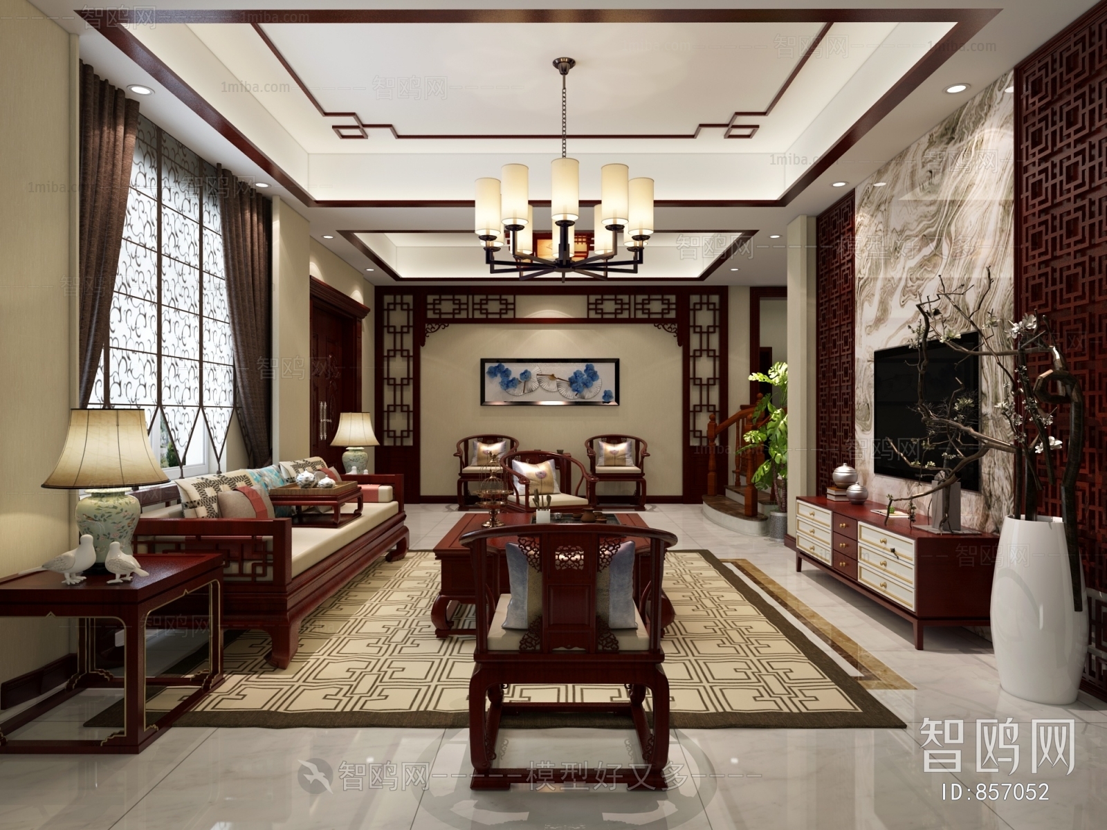 Chinese Style A Living Room