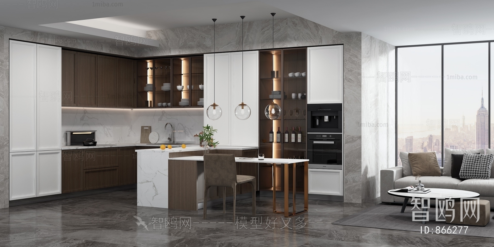 Modern Open Kitchen