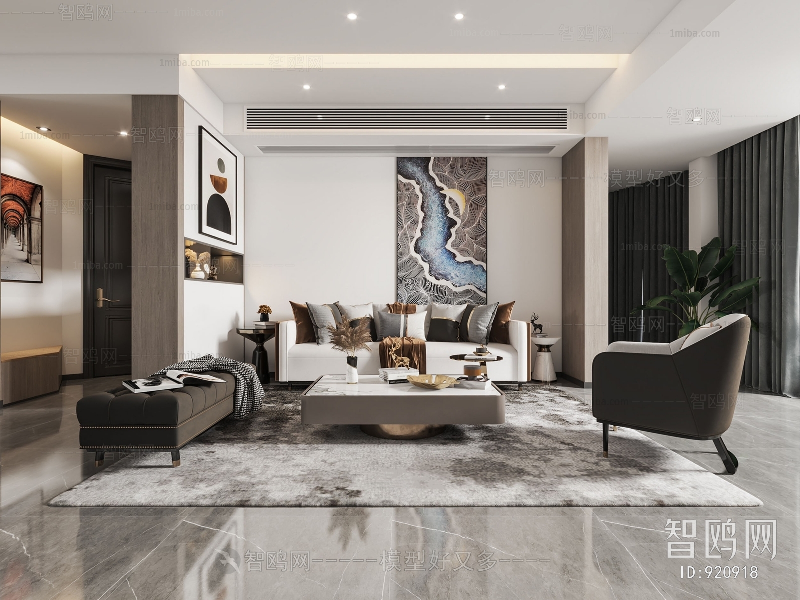 Modern A Living Room