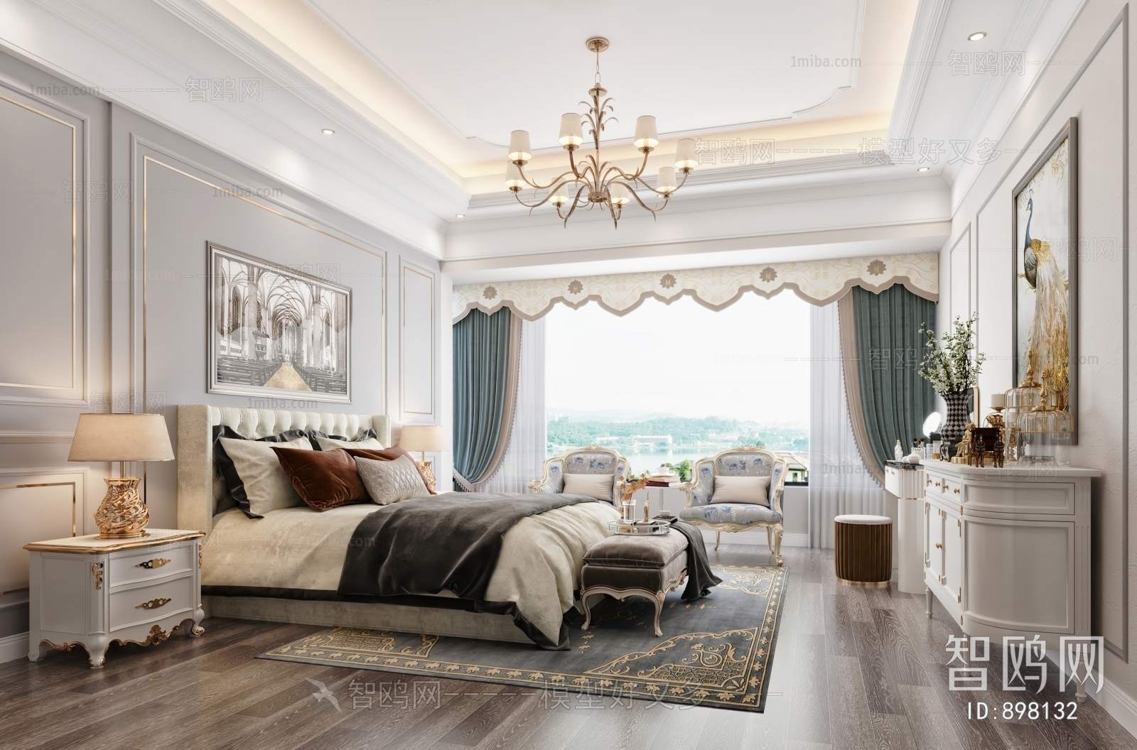 European Style Bedroom