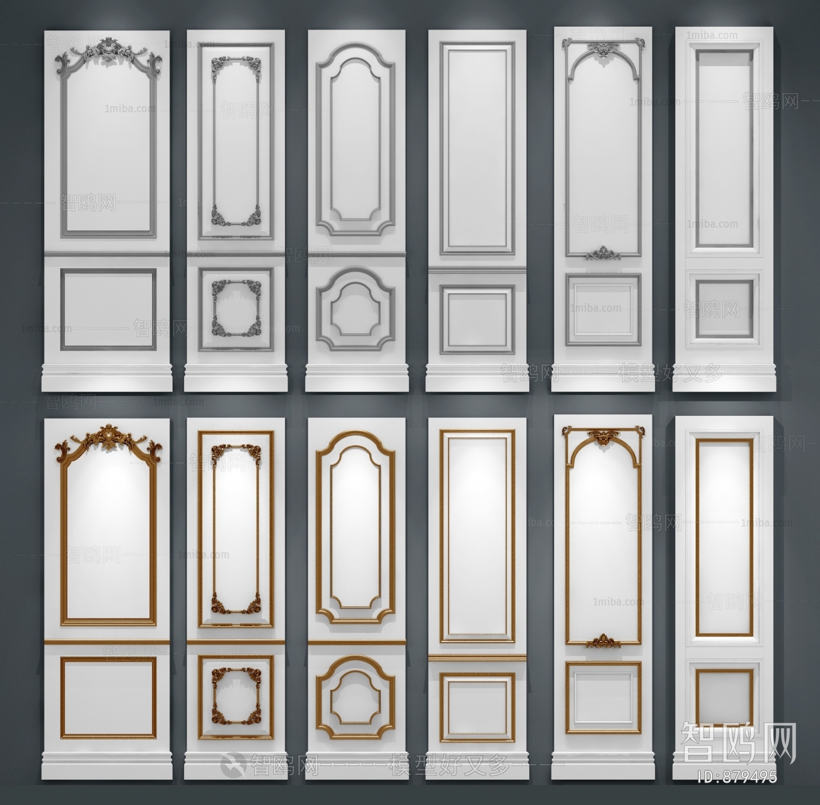 Simple European Style Panels