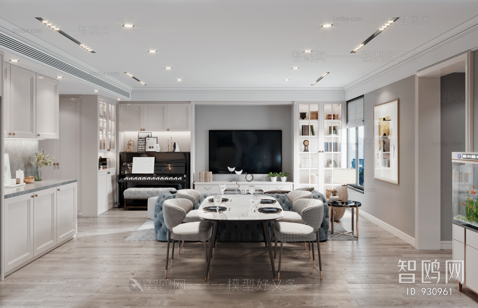 American Style Dining Room