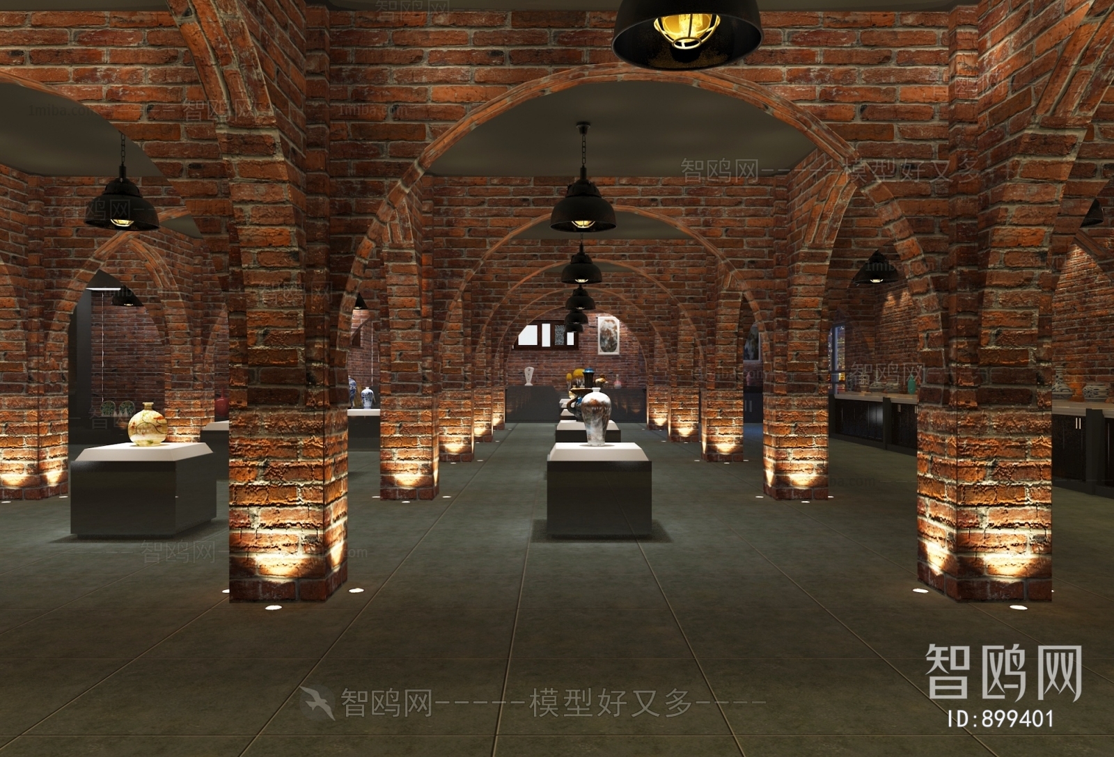 Industrial Style Exhibition Hall