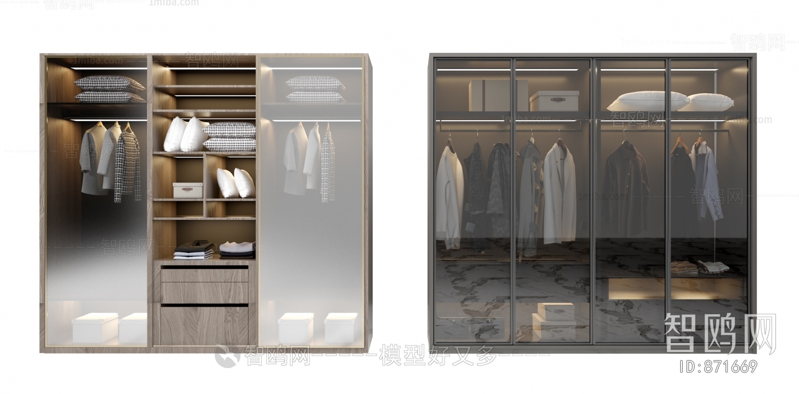 Modern The Wardrobe