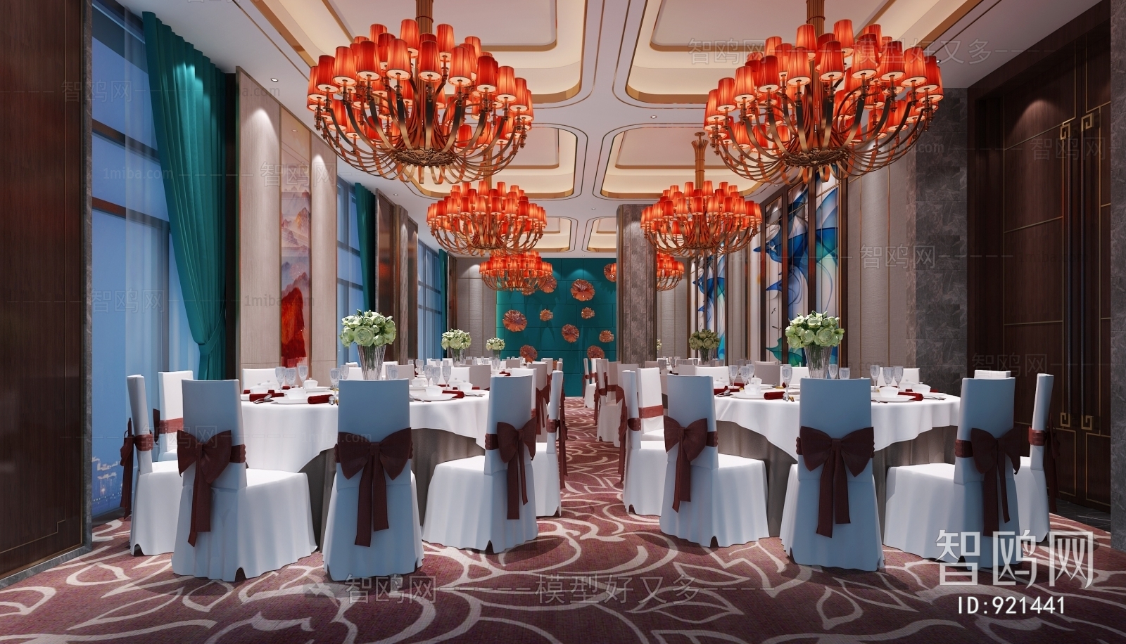 New Chinese Style Banquet Hall