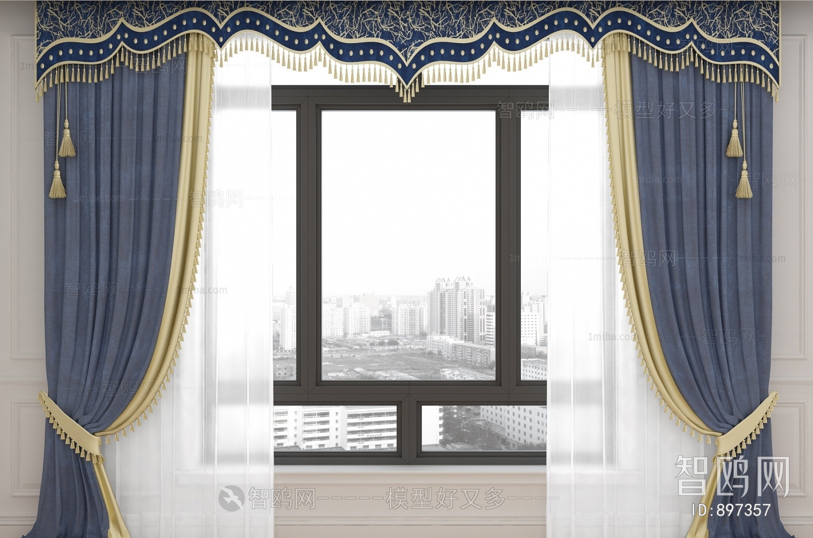 Simple European Style The Curtain