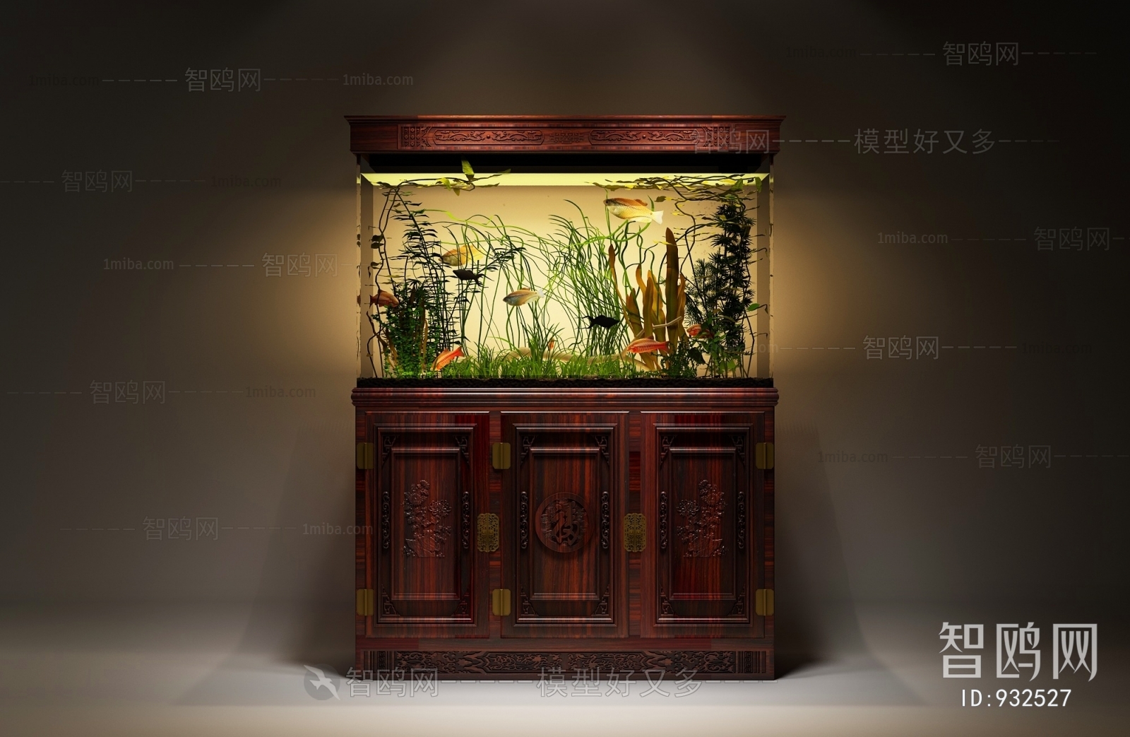 New Chinese Style Fish Tank