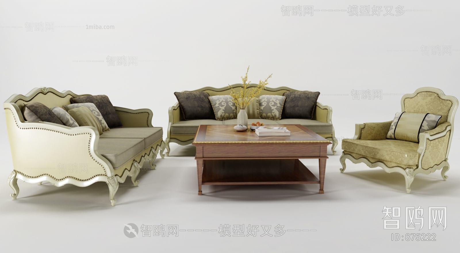 European Style Sofa Combination