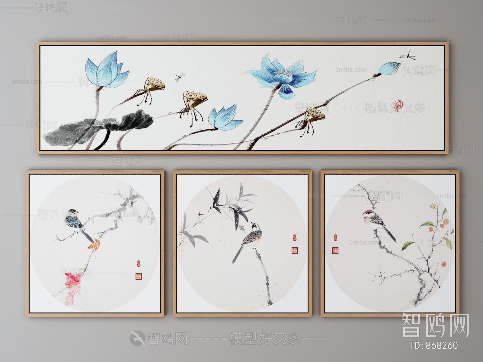 New Chinese Style Painting