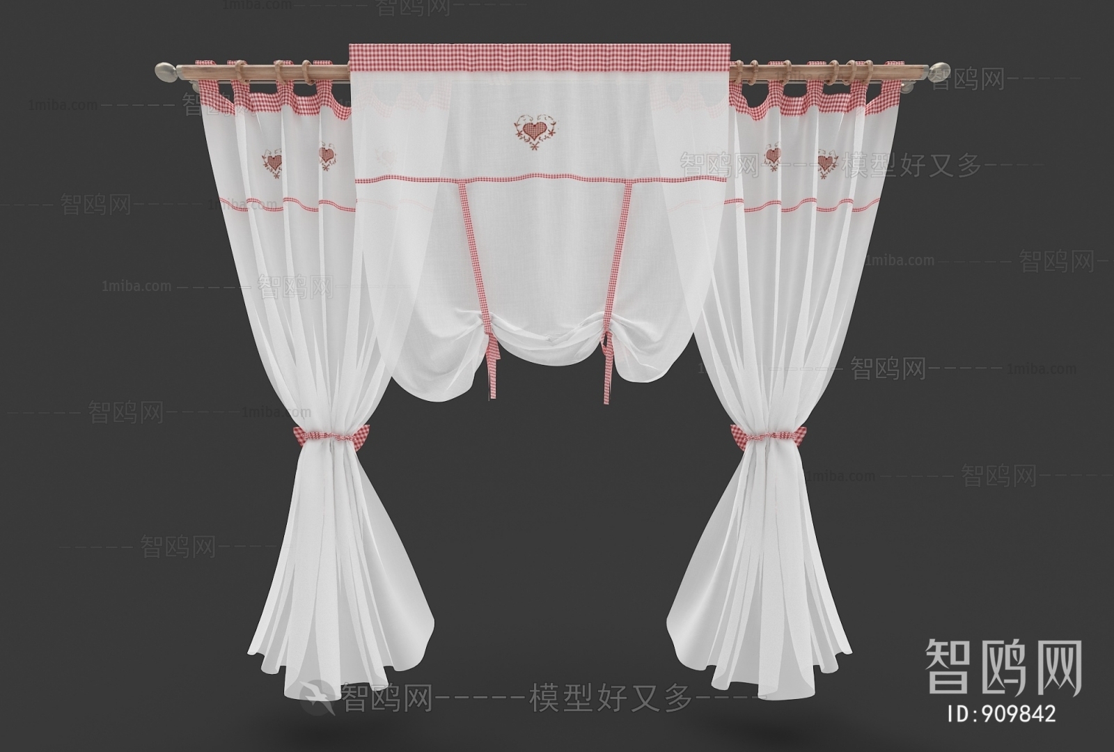 Simple European Style The Curtain