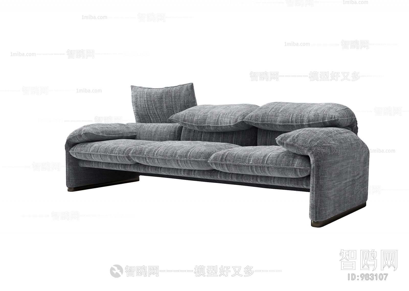 Modern Multi Person Sofa