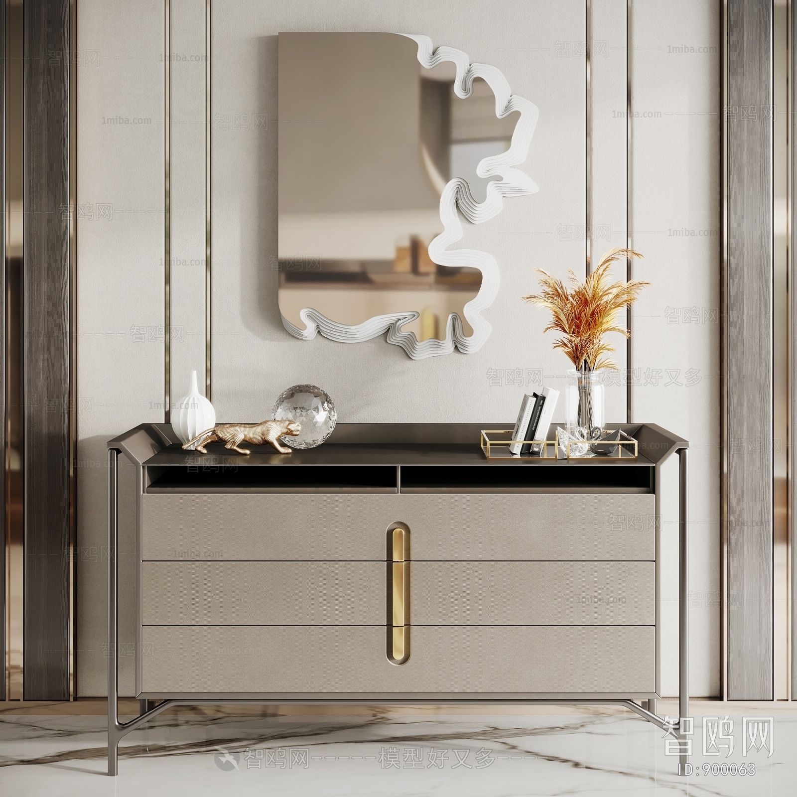 Modern Side Cabinet/Entrance Cabinet