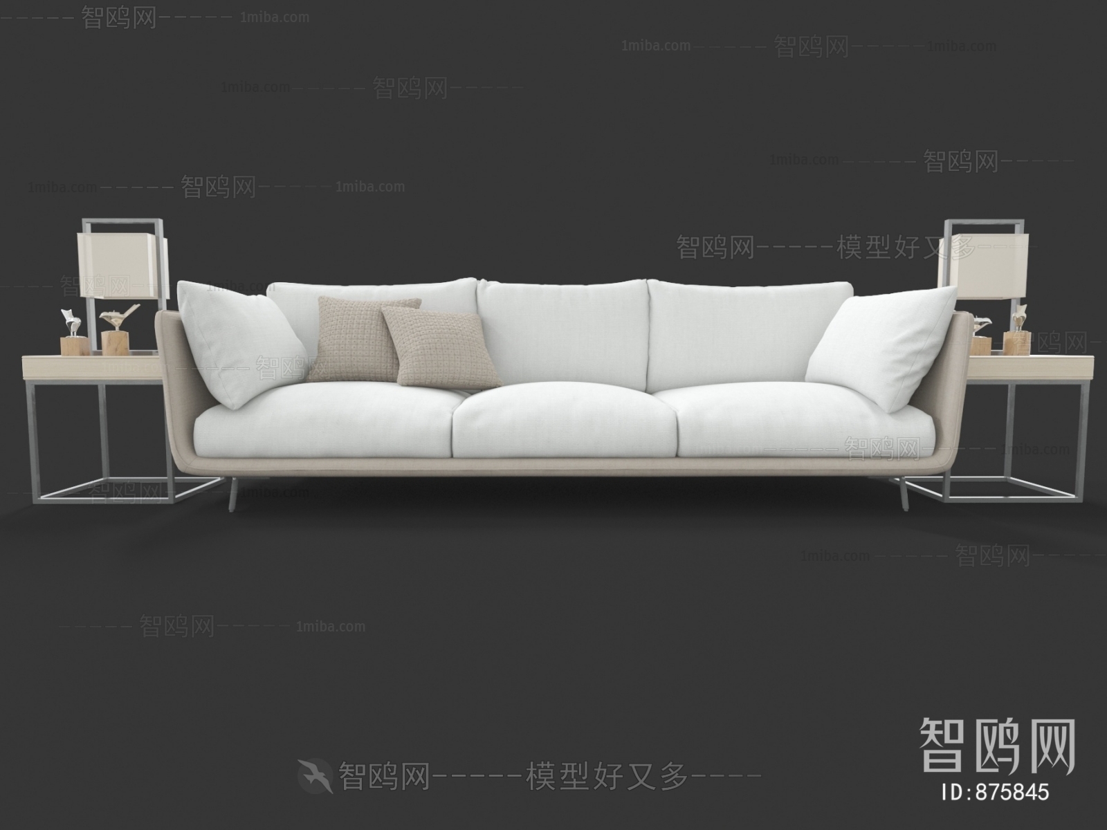 Modern Three-seat Sofa