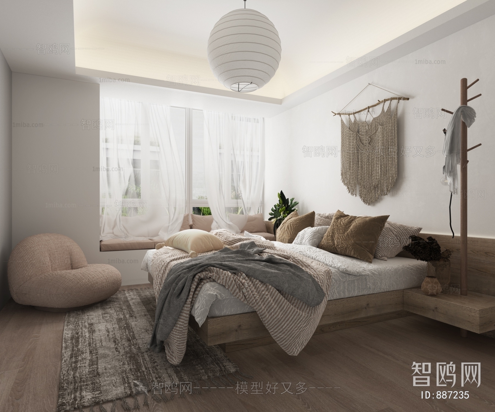 Nordic Style Bedroom