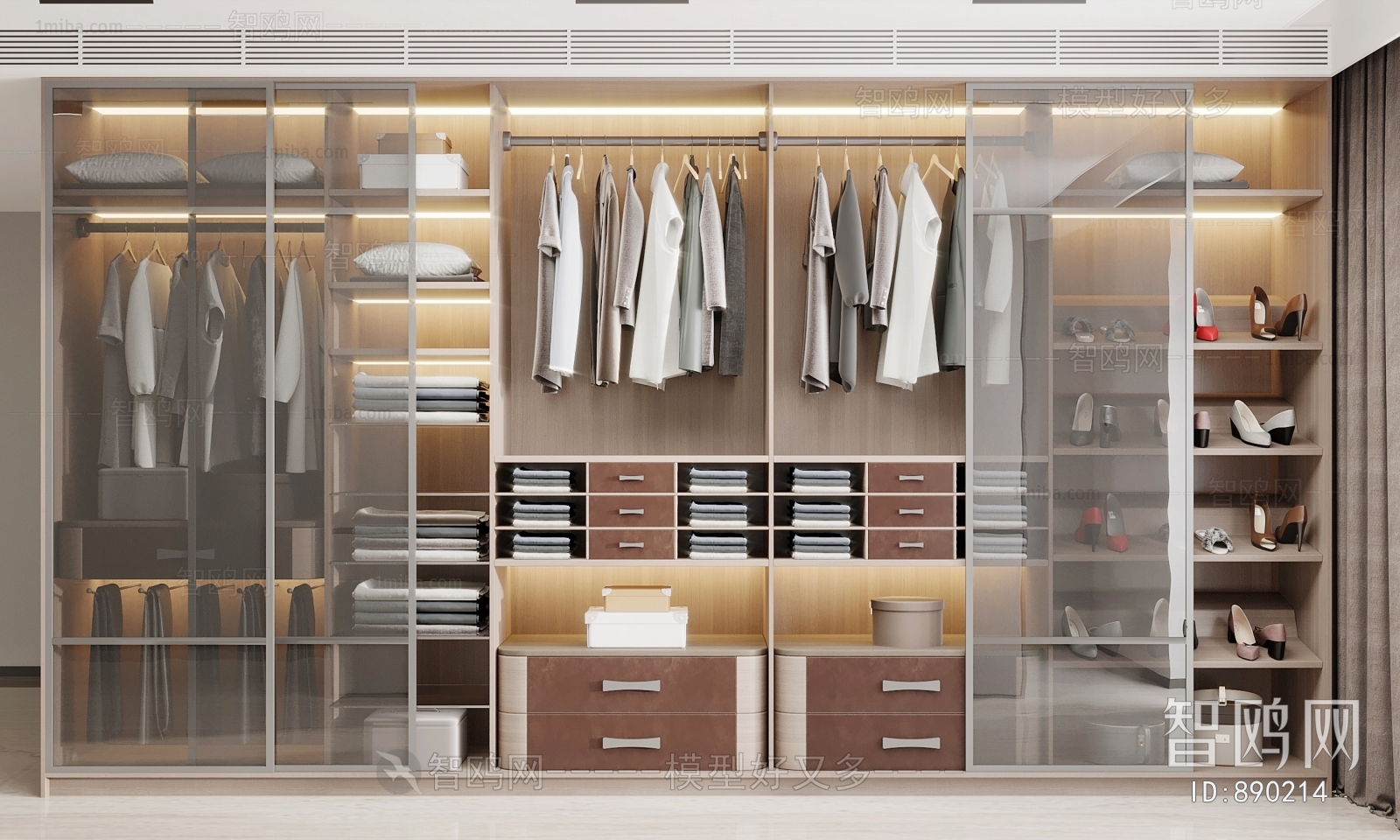 Modern The Wardrobe