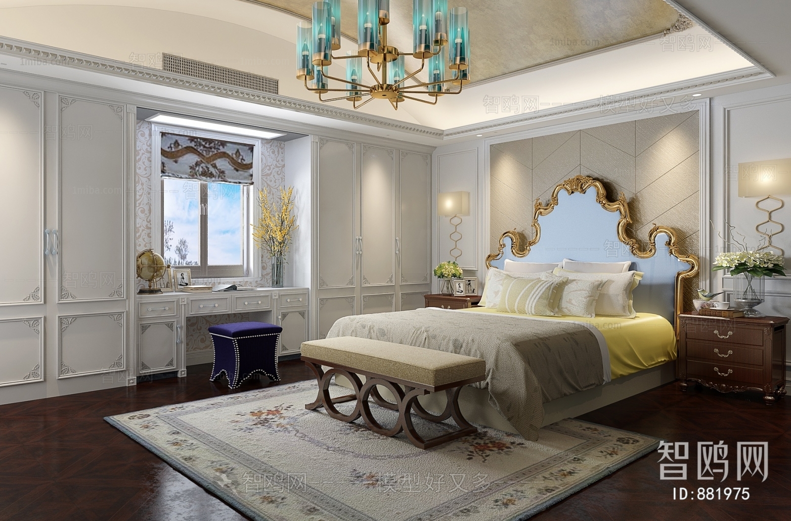 European Style Bedroom