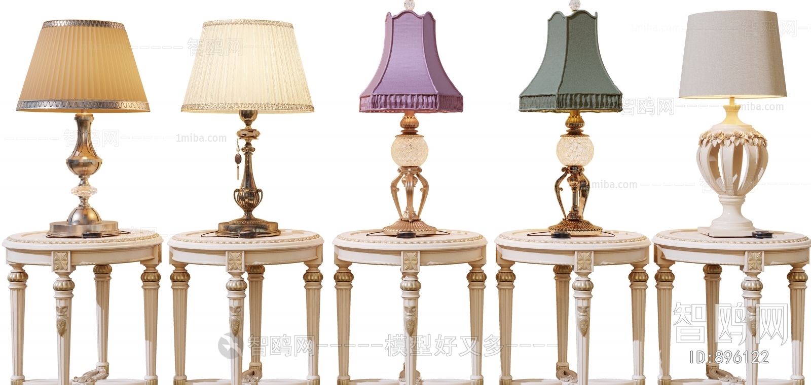 Simple European Style Table Lamp