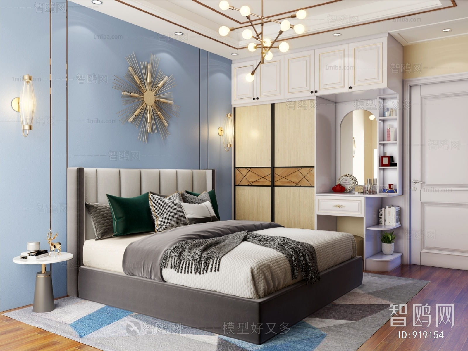 American Style Bedroom