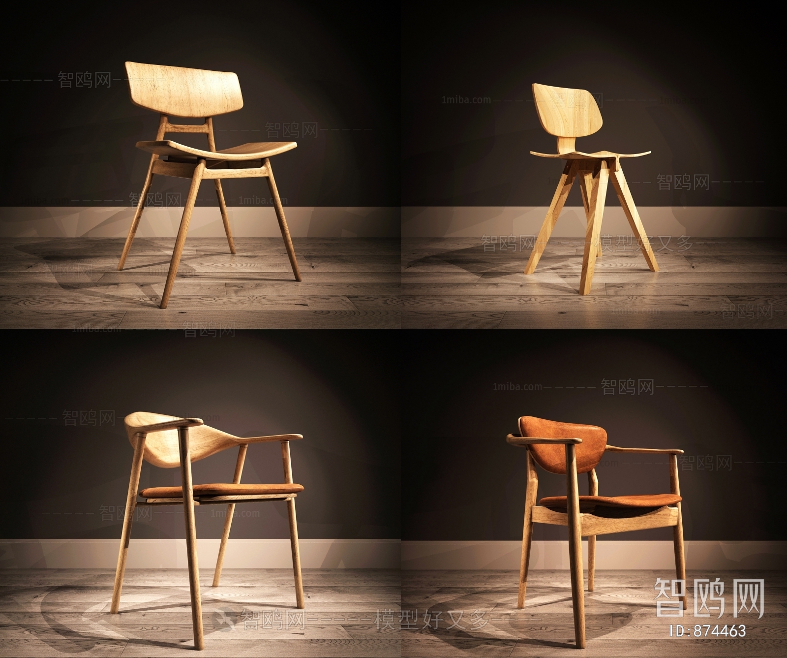 New Chinese Style Single Chair