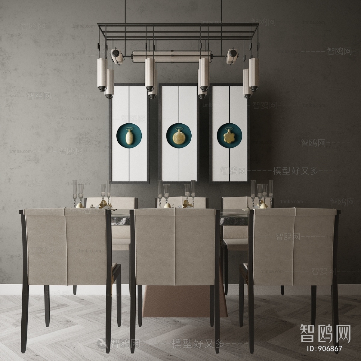 New Chinese Style Dining Table And Chairs