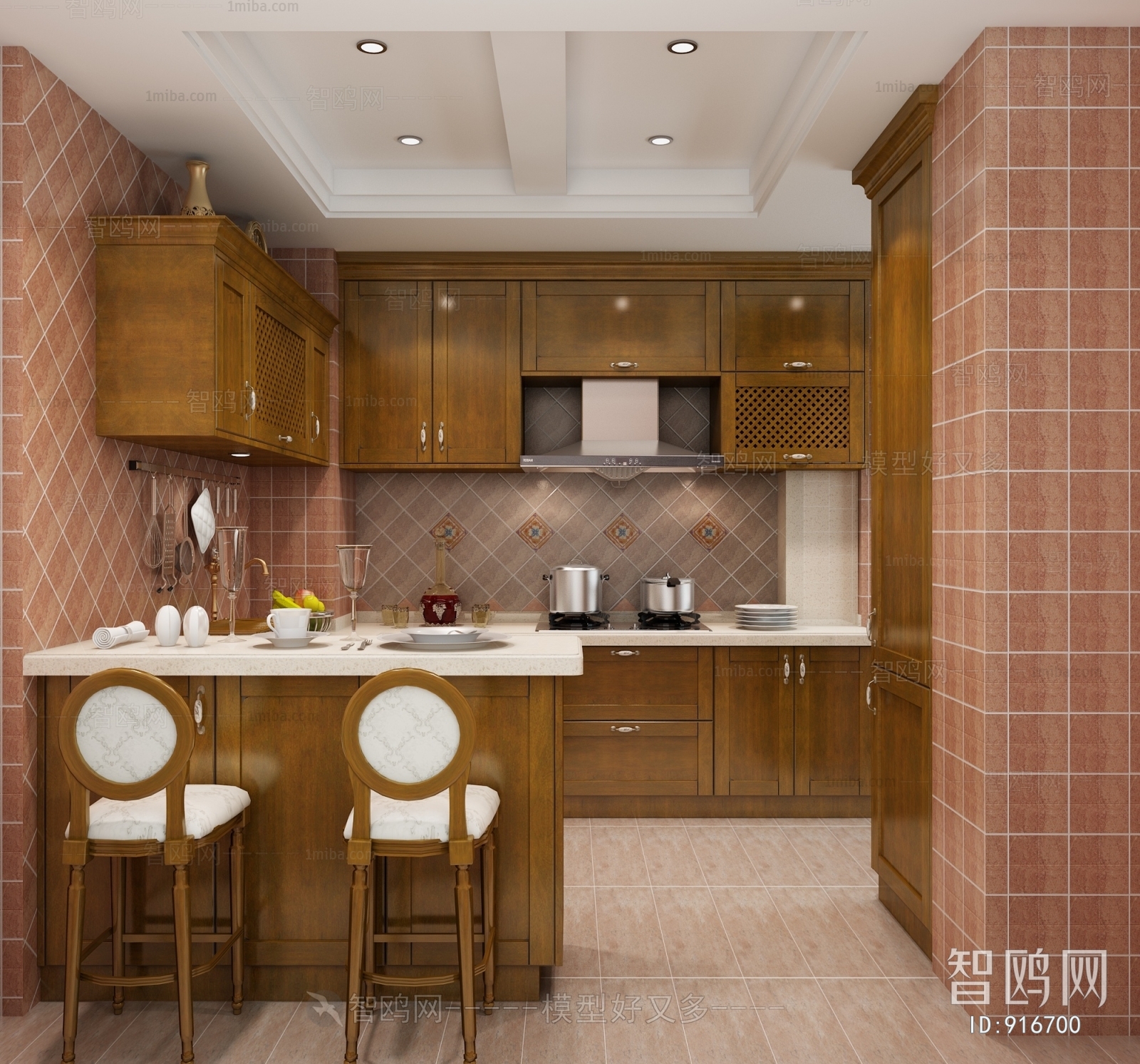 New Chinese Style The Kitchen