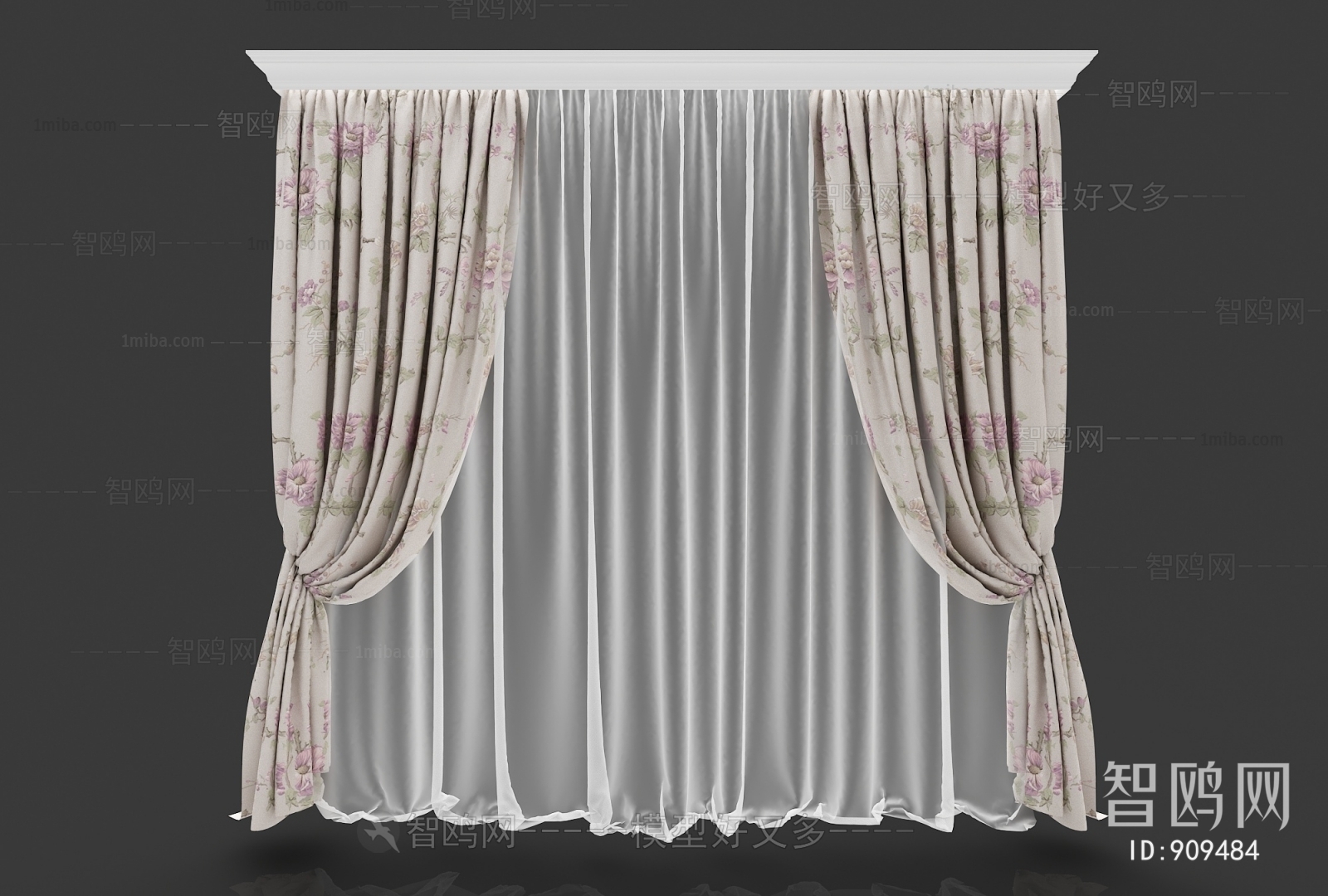 Simple European Style The Curtain